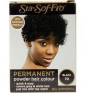 STA Sof Fro Permanent powder hair colour – Natural Black 8g
