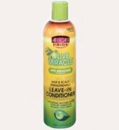 African Pride Olive Miracle Anti Break 2 in1 Shampoo & Conditioner 12oz
