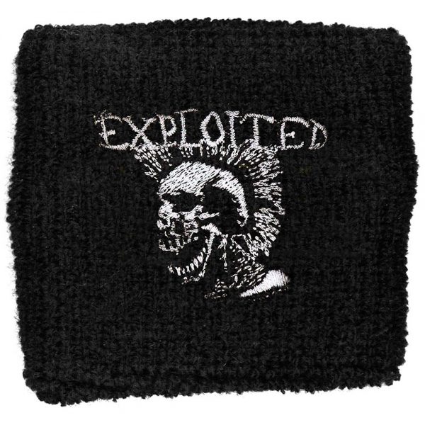 THE EXPLOITED Sweatband - MOHICAN SKULL
