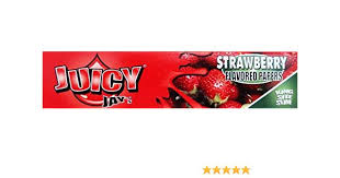 Juicy Jays Strawberry King Size Slim Flavoured Rolling Papers
