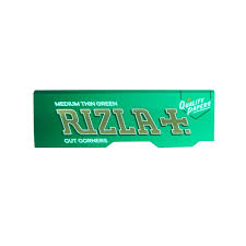 3x Rizla Green Regular Rolling Papers