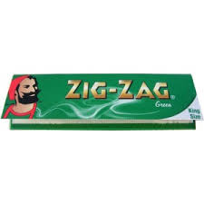 Zig-Zag Green Regular Rolling Papers