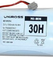 3.6V Uniross Cordless Phone Battery 3xAAA NiMH 30H BC101214