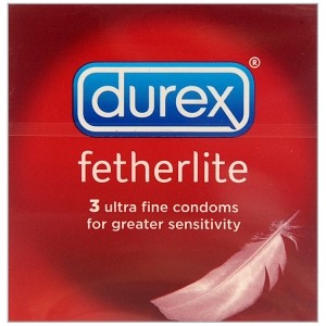 Durex Fetherlite Condoms - 3 pack