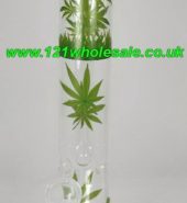 Glass Water Bong 45cm AC56 Assorted Colours