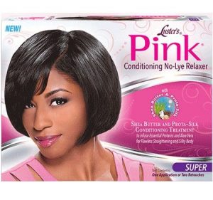Luster s Pink Conditioning No Lye Relaxer One New Growth Kit Super