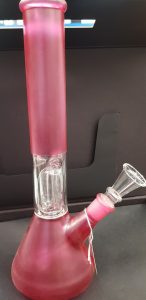 Glass Water Bong With Filter 30cm AC98 Assorted Colours