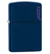 Genuine New Zippo® Slim® Navy Blue Matte 1639ZL