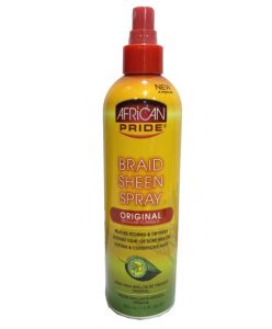 African Pride Braid Sheen Spray Original 12oz