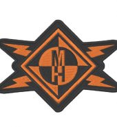 Genuine Machine Head ‘Cut Out Burning’ Red Logo Patch