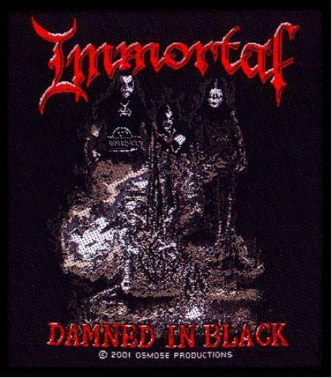 Immortal 'Damned in Black' Patch