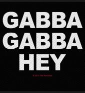 Genuine Ramones ‘Gabba Gabba Hey’ Patch