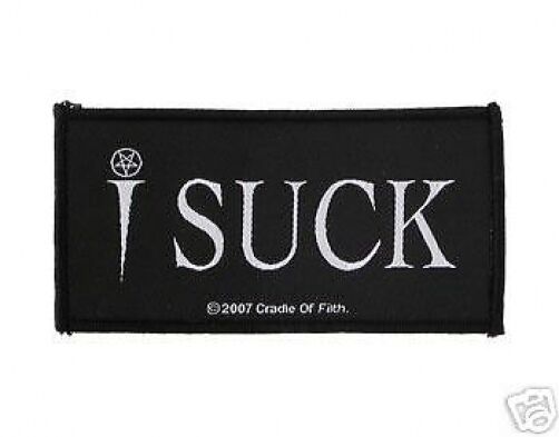 Cradle of Filth 'I Suck' Patch