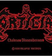 Mortician Logo ‘Chainsaw Dismemberment’ Patch
