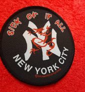 Genuine Sick of it All ‘New York City’ Patch