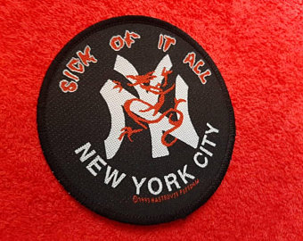 Sick of it All 'New York City' Patch