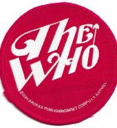 Genuine The WHO Red Logo Patch