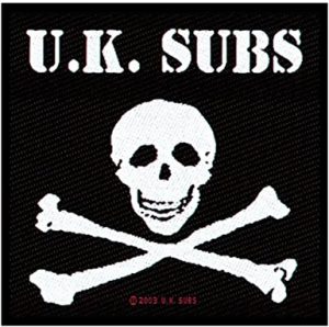 UK Subs 'Skull' Patch
