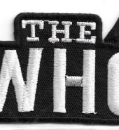 The WHO ‘Logo’ Inspired Iron On Patch