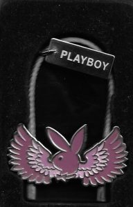 Playboy-Spinner-Key-Chain-Key-Fob-Letter-A