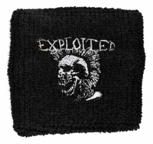EXPLOITED Sweatband - Mohican Skull