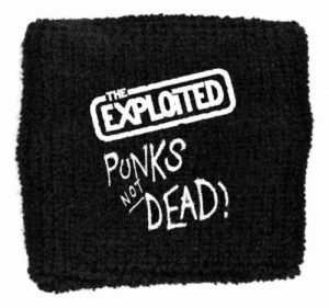 EXPLOITED Sweatband - Punks not Dead