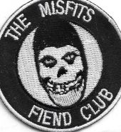 Misfits ‘Fiend Club’ Inspired Iron On Patch