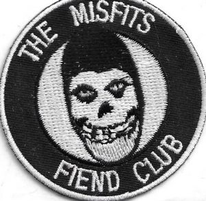 Misfits 'Fiend Club' Inspired Iron On Patch