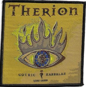 Therion 'Gothic Kabbalah' Patch