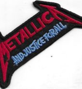 Metallic ‘And Justice for All’ Inspired Iron On Patch