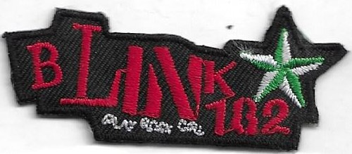 Blink-182-'Logo'-Inspired-Iron-On-Embroidered-Patch
