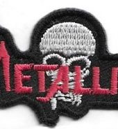 Metallica ‘Skull Logo’ Inspired Iron On Embroidered Patch
