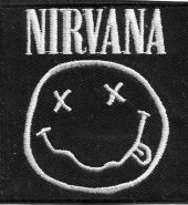 Nirvana ‘Smiley Face’ Inspired Iron On Patch