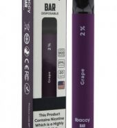 iBACCY Disposable Bar Grape 600 puffs 2% Nicotine