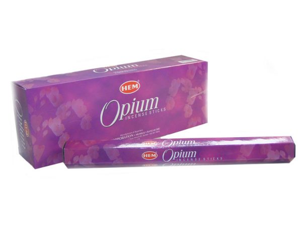 HEM Incense Sticks - Opium 6 packs of 20s
