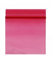 Grip Seal Zipper Bag Plain Baggies Red 50mm x 50mm