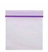 Grip Seal Zipper Bag Plain Baggies Purple 50x50mm