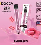 iBACCY Disposable Bar Bubblegum 600 puffs 0% Nicotine