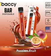 iBACCY Disposable Bar Passion Fruit 600 puffs 0% Nicotine