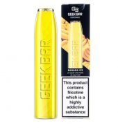 GEEK Bar Disposable Pod Kit 575 puffs 2% Nicotine – Banana Ice (Box of 10’s)