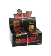 Raw Black Standard Classic Tips Box of 50