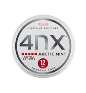 4NX 12mg Arctic Mint Slim Nicotine Pouches 5 x 20 Pouches