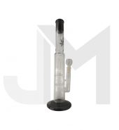Large Cannabis Leaf Design Glass Bong – GB-89 16″