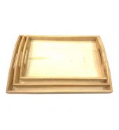 Wooden Rolling Tray Set Pack of 3 – YD021