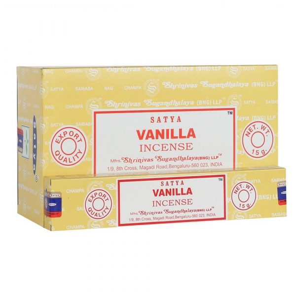 Satya Natural Vanilla Incense Sticks
