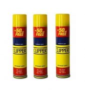 Clipper 300ml Butane Gas With Adapter Cap 12 Cans