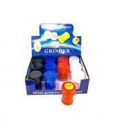 Mini Plastic Grinder With Storage Container 12pcs 4 Parts – 11664