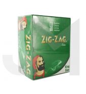 Zig-Zag Green King Size Rolling Papers Box of 50pks