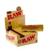 Raw Classic King Size Slim Rolling Papers – 50 Booklets