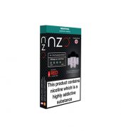 NZO 20mg Salt Cartridges with Red Liquids Nic Salt (50VG/50PG)